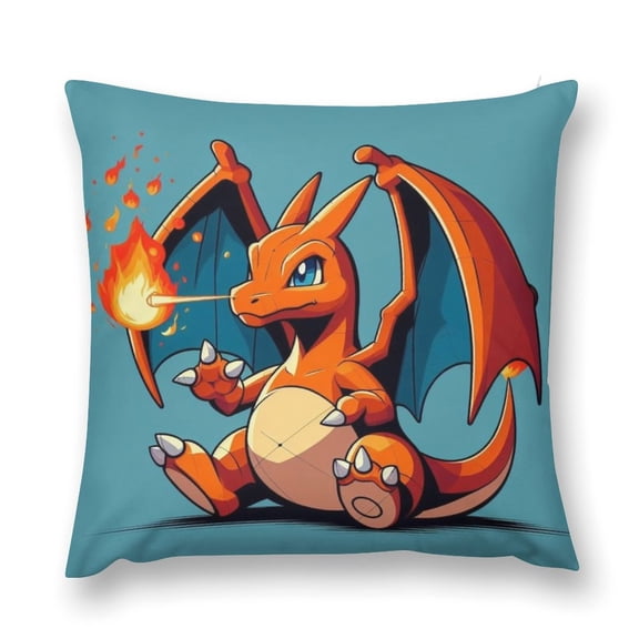 Charmander Plush Pillow Case Throw Multisize Ultra-comfortable Pillowcase Cushion Anti-fouling Protective Cases