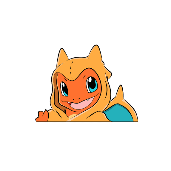 Charmander Sticker – The Perfect Cute Dragon with a Personal Touch