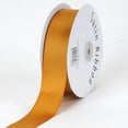 thumbnail image 1 of Charmed 1/4" 100% Polyester Single Face Satin Ribbon; High Quality; 100 Yards; Old Gold, 1 of 2