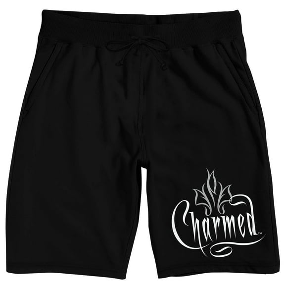 Charmed 1998 Logo Men's Black Sleep Pajama Shorts
-Medium