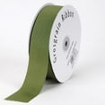 thumbnail image 1 of Charmed 3/8" 100% Polyester Double Face Grosgrain Ribbon; High Quality; 50 Yards; Olive, 1 of 2