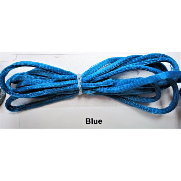 Charmed 3mm Ragtail Cord Chinese Knots; 200 Yards/Roll; 100% Polyester; Blue