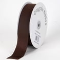 thumbnail image 1 of Charmed 5/8" 100% Polyester Double Face Grosgrain Ribbon; High Quality; 50 Yards; Brown, 1 of 2