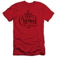 thumbnail image 1 of Charmed Charmed Logo Adult 30/1 T-Shirt Red, 1 of 2