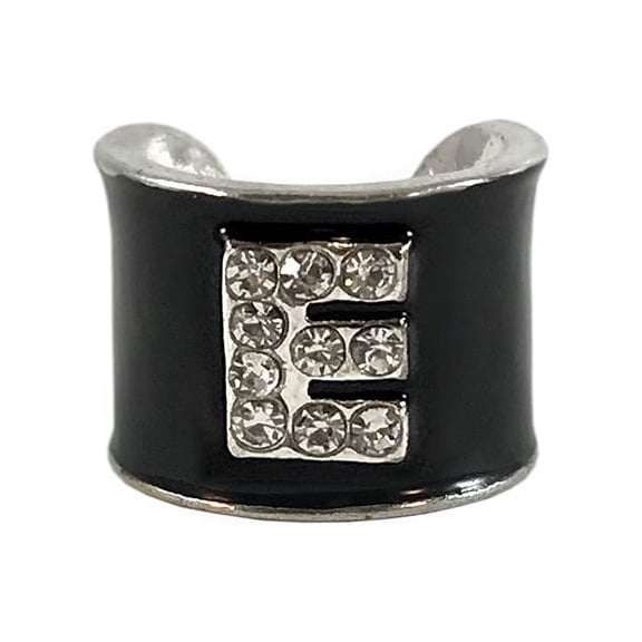 Charmed Crystal Stethoscope Charm, Bing Monogram - E