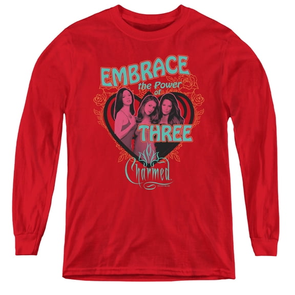Charmed - Embrace The Power - Youth Long Sleeve Shirt - Small