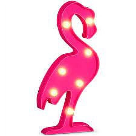 Charmed Flamingo 3D LED Night Lights Warm White Lights 11.5 IN.