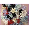 thumbnail image 1 of Charmed Handmade 100 Satin Ribbon Star Flower 3/4" Applique Sewing Bow Craft Mix Color 204-2, 1 of 3