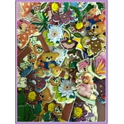 Charmed Large Assortment of Fabric Applique Mix Cartoon Prints/Embellishment/Sewing 120