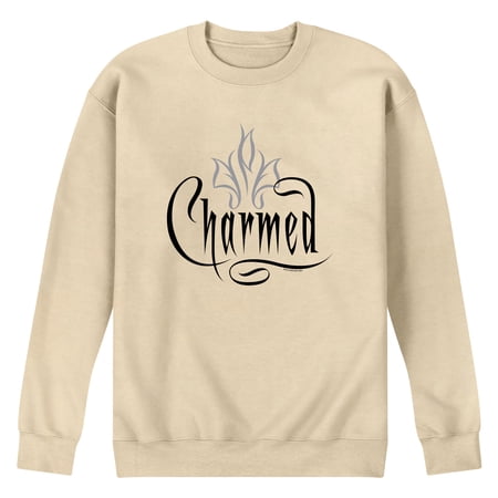 Charmed - Large Black Logo Lights Only - Men's Crew Fleece Sweatshirt