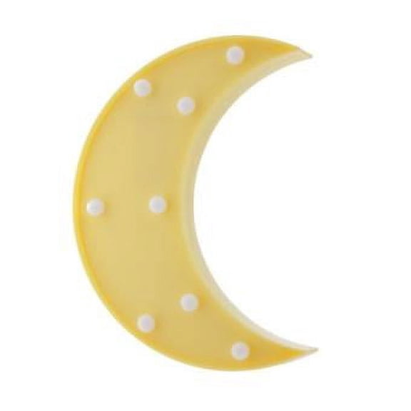 Charmed Moon 3D LED Night Lights Warm White Lights 9.5"