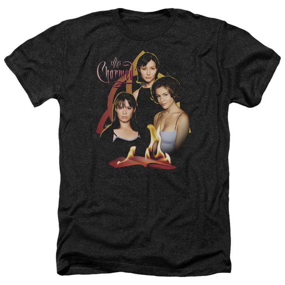 Charmed - Original Three - Heather Short Sleeve Shirt - Large