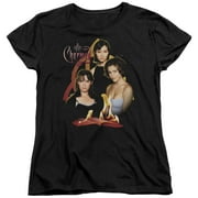 Charmed Original Three Womens T-Shirt Black