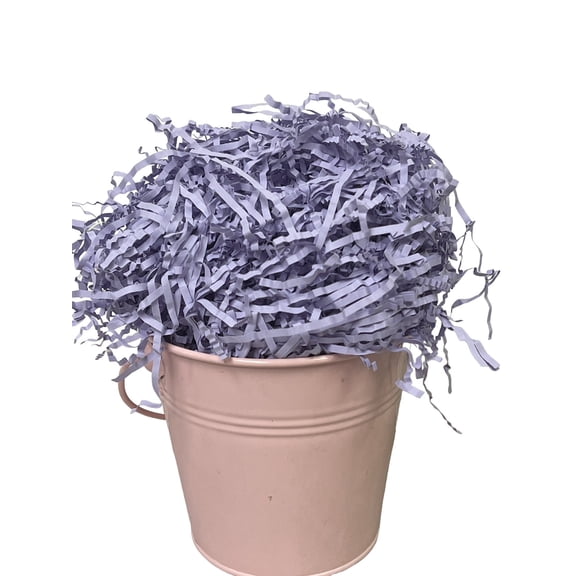Charmed Shredded Crinkle Paper for Packaging Gift Box / Basket Filler 2 Packs of 2oz Bag; Lavender Color