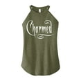 thumbnail image 1 of Charmed - Simple Logo - Juniors High Neck Tank Top, 1 of 4