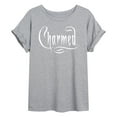 thumbnail image 1 of Charmed - Simple Logo - Juniors Ideal Flowy Muscle T-Shirt, 1 of 4
