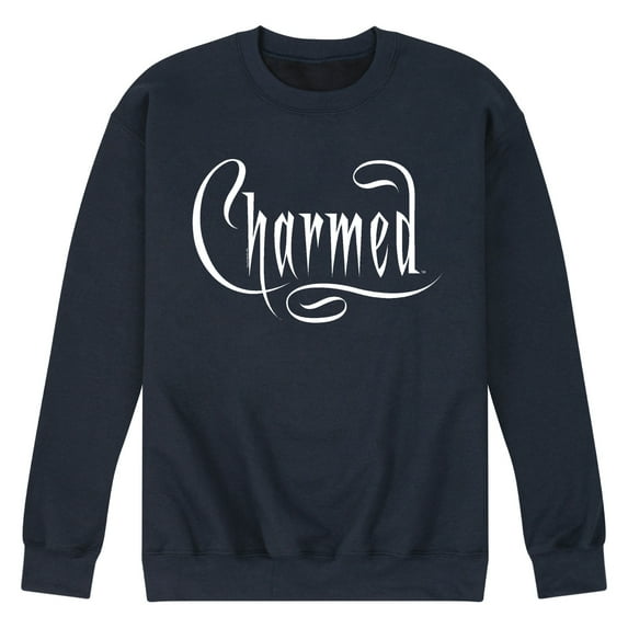 Charmed - Simple Logo - Men's Crew Neck Fleece Pullover