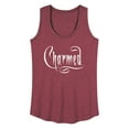 thumbnail image 1 of Charmed - Simple Logo - Women's Racerback Tank Top, 1 of 5