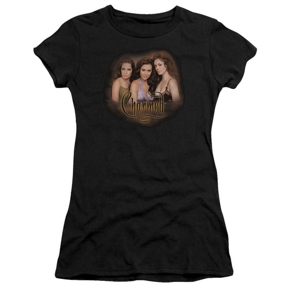 Charmed Smokin Junior Women's Sheer T-Shirt Black