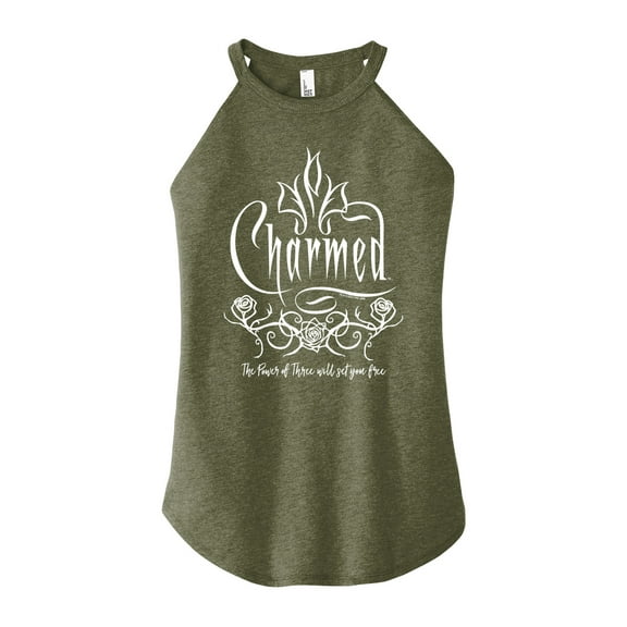 Charmed - The Power of Three Will Set You Free - Juniors High Neck Tank Top