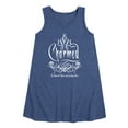 thumbnail image 1 of Charmed - The Power of Three Will Set You Free - Toddler and Youth Girls A-line Dress, 1 of 5