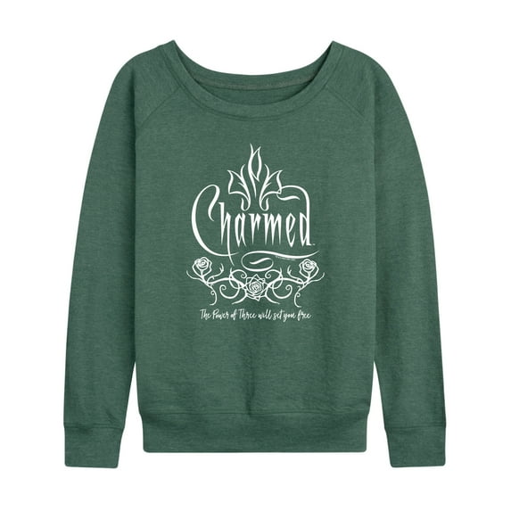 Charmed - The Power of Three Will Set You Free - Women's Lightweight French Terry Long Sleeve Shirt