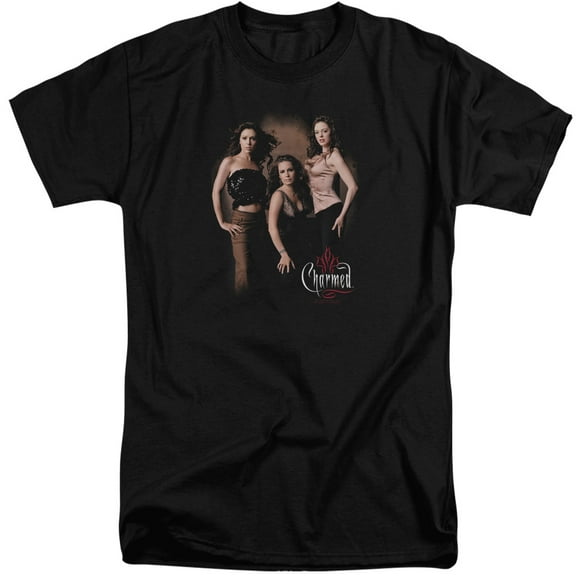 Charmed - Three Hot Witches - Tall Fit Short Sleeve Shirt - XXX-Large