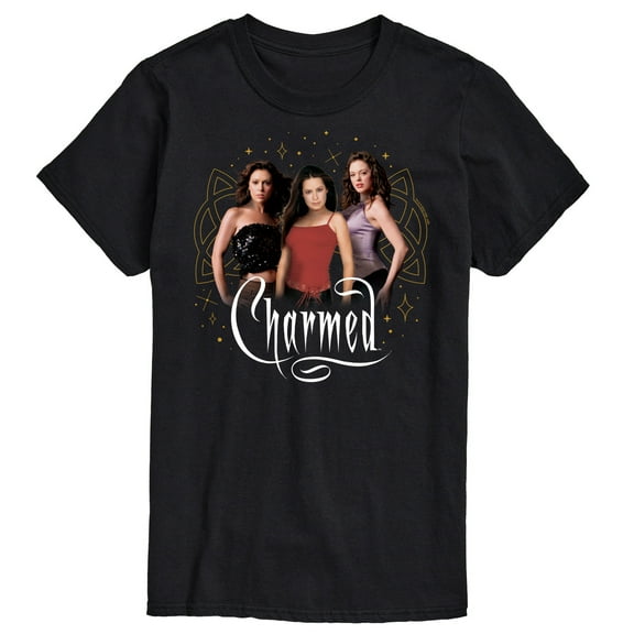 Charmed - Three Sisters - Piper, Prue, & Phoebe - Men's Short Sleeve Graphic T-Shirt