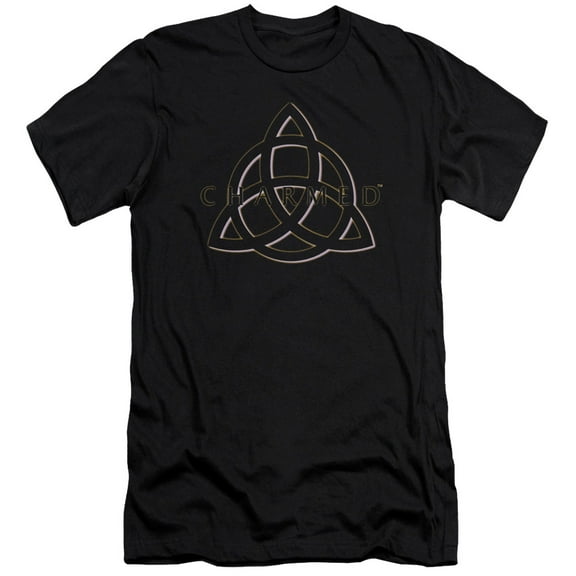 Charmed - Triple Linked Logo - Slim Fit Short Sleeve Shirt - Large