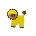 thumbnail image 1 of Charmed Wooden Animal Ornaments Lion for Safari / Jungle Themed, Baby Room Decor; 5 Pieces, 1 of 2