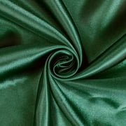 Charmeuse Bridal Satin Fabric for Wedding Dress 60" inches By the Yard Charmuse Hunter Green