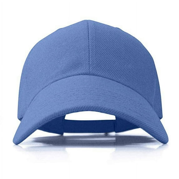 Charmgo Baseball Cap Clearance, Mens 2Pc Summer Casual Outdoors Solid Color Sports Summer Hat Baseball Cap Trucker Hat, Top Hats for Women Light Blue