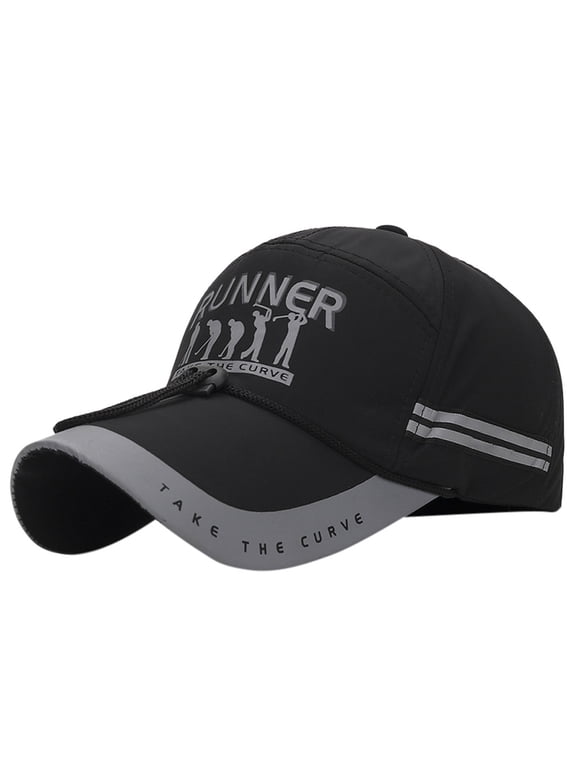 Baseball Cap Clearance, Reflective Running Cap A Quick Dry Hat for Men The Flashback 360 Sports Cap Trucker Hat, Top Hats for Women Black