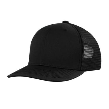 Charmgo Baseball Cap Clearance, Unisex Mesh Baseball Hat Ball Cap Hat Visor Hat Adjustable Trucker Hat, Top Hats for Women Black