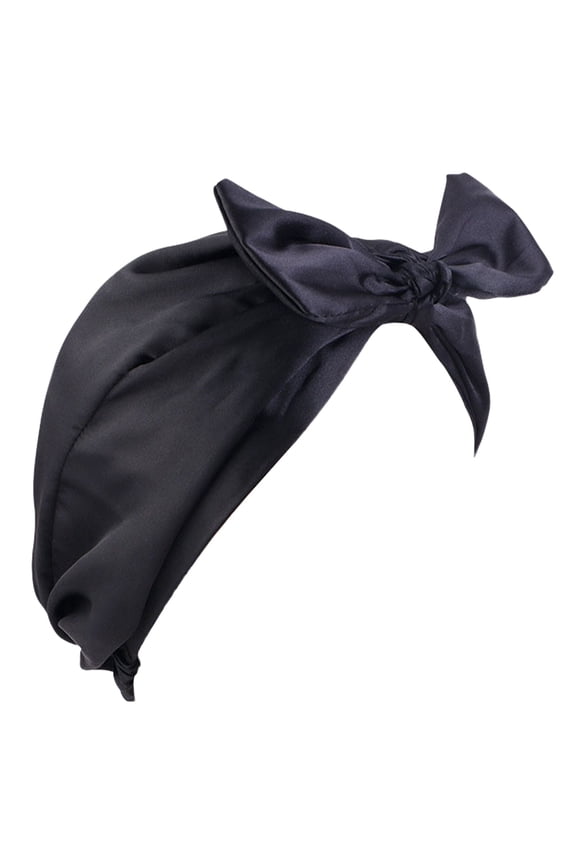 Baseball Cap Clearance, Women Muslim Turban Hatbow Hair Bonnet Head Scarf Wrap Cover Trucker Hat, Top Hats for Women Black