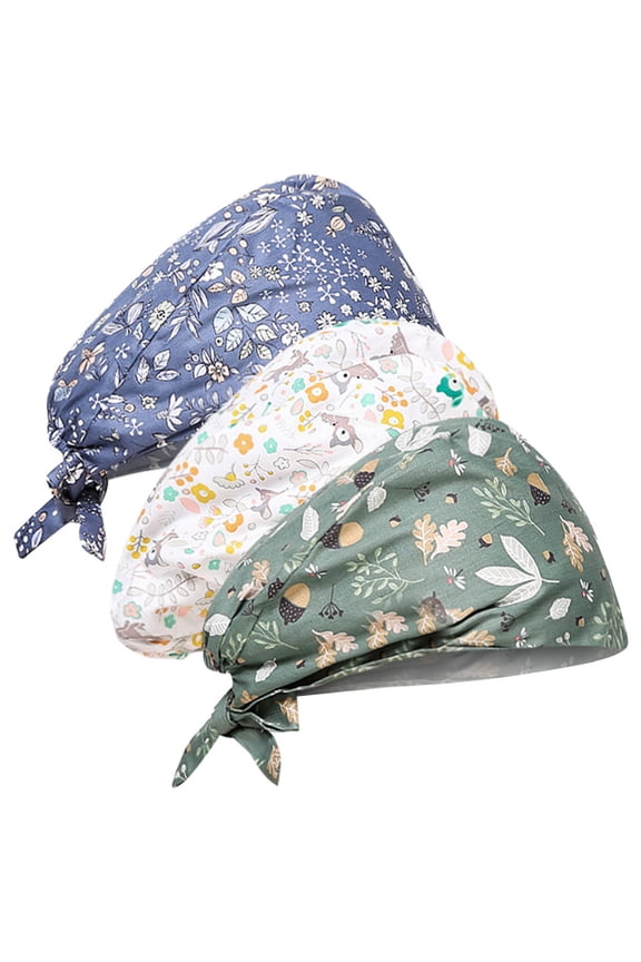 Baseball Cap Clearance, Women's Adjustable Bouffant Cap Working Hats Sweatband Value Set Multi Color Trucker Hat, Top Hats for Women D