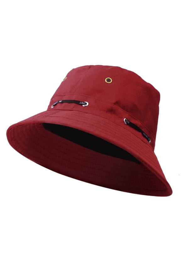 Bucket Hat Clearance, Adult Men and Women Cap Fashion Cap Outdoor Sun Hat Travel Casual Pot Bucket Hat Beach Hats for Women Sun Hats for Women Wine