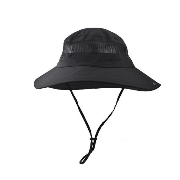 Charmgo Bucket Hat Clearance, Sun Hat Sun Sunscreen Wide Brim Bucket Hat Waterproof Foldable Beach Hats for Women Sun Hats for Women Black