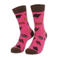 thumbnail image 1 of Charmgo Crew Socks Clearance, If You Can Read This Casual Cotton Socks Street Trend Mid Calf Socks Extra Large Mid Calf Socks Winter Socks for Women, Fuzzy Socks for Women One Size, 1 of 4