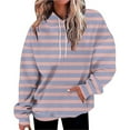 Charmgo Graphic Hoodies Under 15, Women s Oversized Hoodies Striped