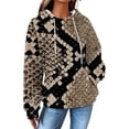 thumbnail image 1 of Charmgo Graphic Hoodies for Women, Womens Teen Girl Clothes Tropical Animal Tiger Print Sweaters Jumper Pullover Hoodie Hooded Sweatshirt Womens, Fall Clothes for Women 2024 XL, 1 of 4