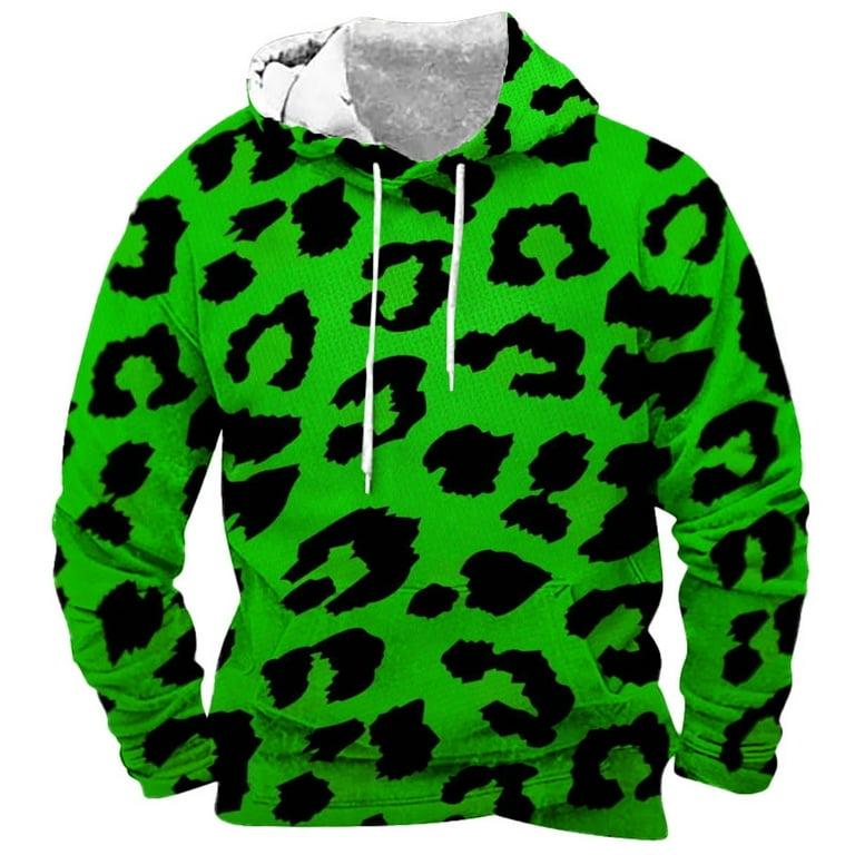 Charmgo Graphic Sweatshirts for Men, Men's Fall Long Sleeve Hoodie