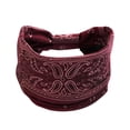 thumbnail image 1 of Charmgo Skincare Headband Clearance, Wide Elastic Headband Ladies Yoga Hijab Exercise Wicking Headband Elastic Non-Slip Headband Knotted Running Headband Boho Headbands for Women D, 1 of 3