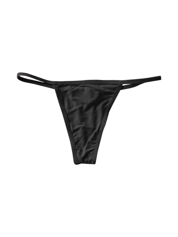 Thongs for Women Clearance, Womens Panties Low Waist Thongs, Womens Underwear, G String Thongs for Women Black
