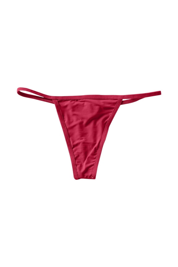 Thongs for Women Clearance, Womens Panties Low Waist Thongs, Womens Underwear, G String Thongs for Women Red