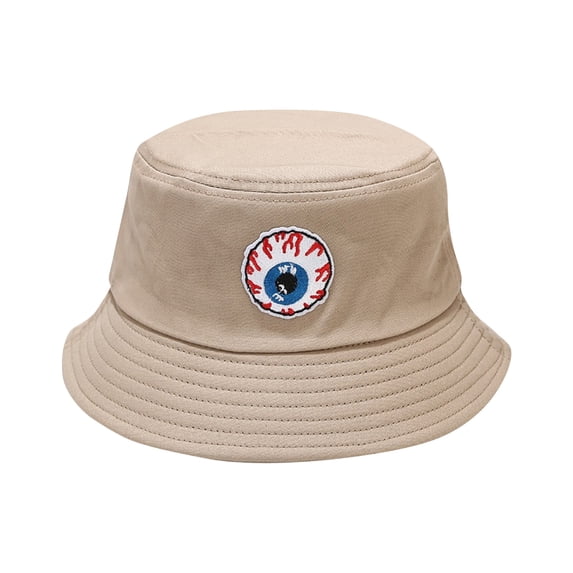 Charmgo Trucker Hat Clearance, Adult Fashion Print Sunshade Hat Fisherman's Hat Basin Hat Outdoor Bucket Hat Bucket Hat Baseball Cap, Sun Hats for Women Khaki