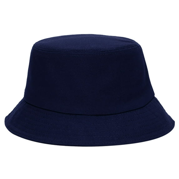 Charmgo Trucker Hat Clearance, Bucket Hat Cotton Fishing Brim Visor Men Sun Hunting Summer Camping Cap Bucket Hat Baseball Cap, Sun Hats for Women Navy