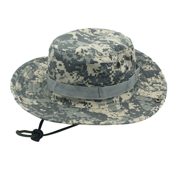 Charmgo Trucker Hat Clearance, Outdoor Hiking Fishing Hat Fisherman's Hat Casual Jungle Round Brimmed Hat Men's and Women's Hiking Hats Bucket Hat Baseball Cap, Sun Hats for Women Grey
