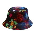 thumbnail image 1 of Charmgo Trucker Hat Clearance, Women's Fashion Print Sunshade Fisherman's Hat Basin Hat Outdoor Bucket Hat Bucket Hat Baseball Cap, Sun Hats for Women Dark Blue, 1 of 2