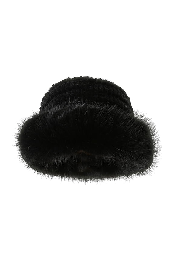 Trucker Hat Clearance, Women's Winter Fisherman Hat Fashion Korean Style Knitted Versatile Plush Hat Bucket Hat Baseball Cap, Sun Hats for Women Black